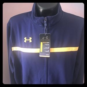 NEW Under Armour Michigan Navy Yellow Jacket